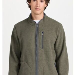 RHONE FAIRBANKS HIGH PILE FLEECE JACKET IN LICHEN GREEN MENS  XL NEW WITH TAGS